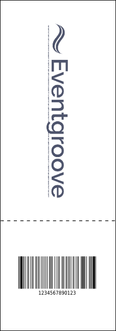 Tuscany QR Event Ticket Product Back