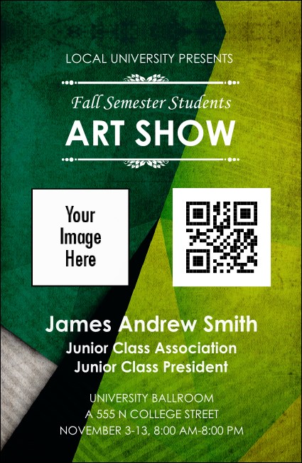 Abstract VIP Event Badge Small