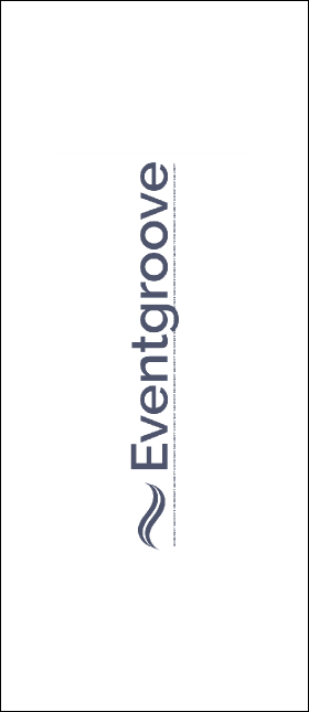 All Purpose Blue Skyline VIP Event Badge Large Product Back