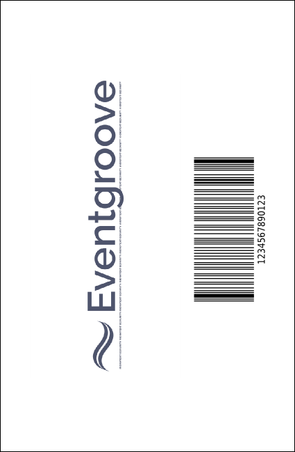 All Purpose Hex VIP Event Badge Small Product Back