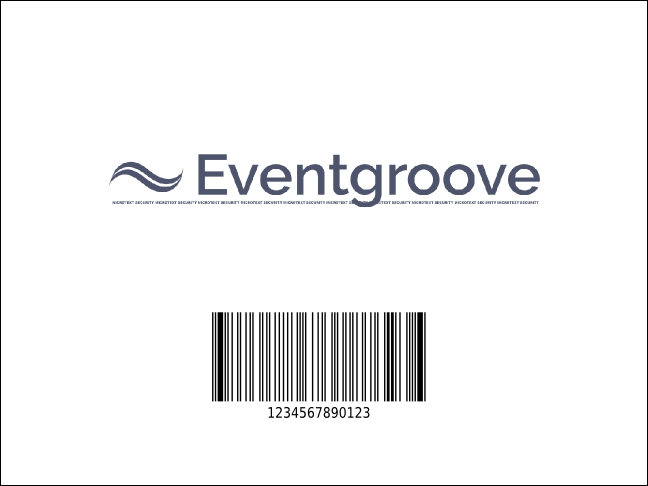 Black Tie Gala 2 Economy Event Badge Product Back