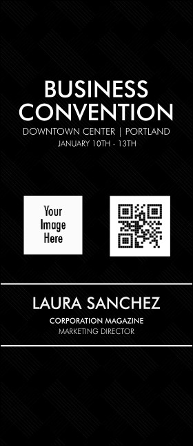 Conference Series: All Purpose Lines VIP Event Badge Large