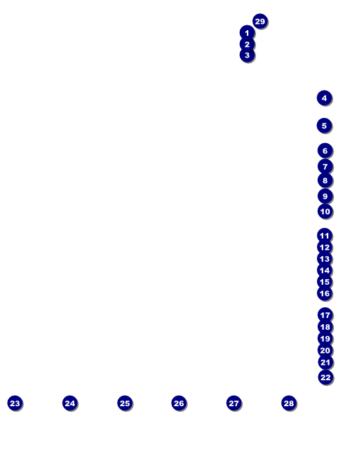 Education Chalk Board Logo Flyer Front Field Markers