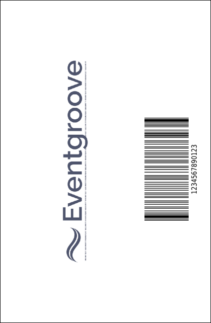 Fundraising Thermometer VIP Event Badge Small VIP Event Badge Small Product Back