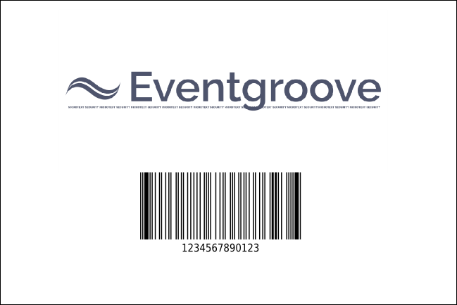 Graduation - Blue and Yellow Economy Event Badge Economy Event Badge Product Back