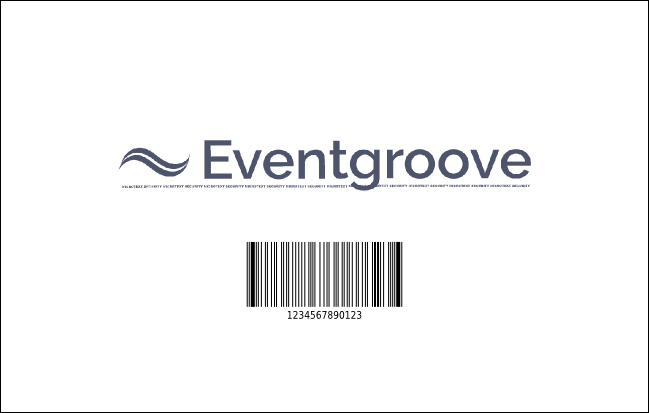 Graduation - Green VIP Event Badge Medium VIP Event Badge Medium Product Back