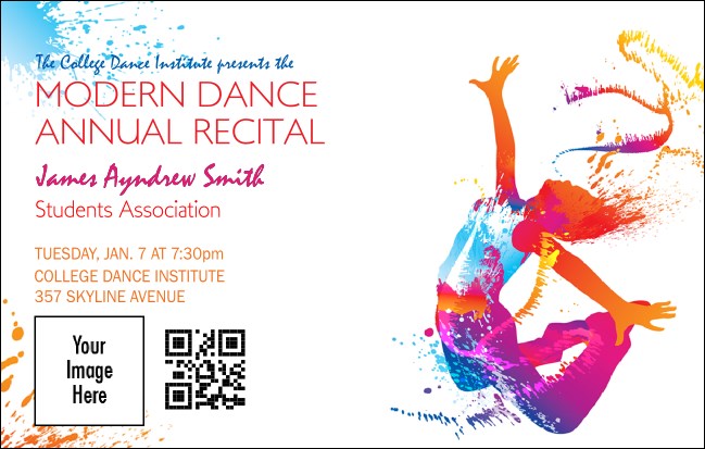 Modern Dance VIP Event Badge Medium VIP Event Badge Medium