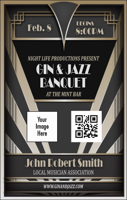 Roaring 20s VIP Event Badge Medium VIP Event Badge Medium