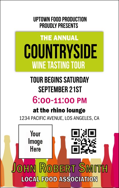 Funky Bottles VIP Event Badge Medium