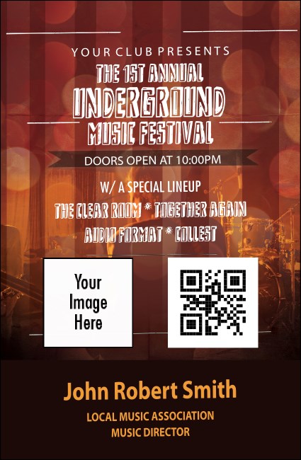 Alternative Music VIP Event Badge Small