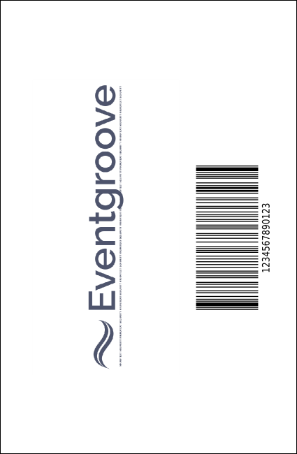 Leukemia VIP Event Badge Small Product Back