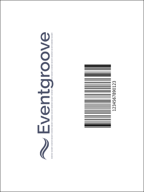 Mexican Fiesta Economy Event Badge Product Back