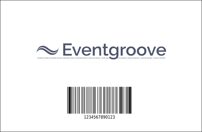 Nature Series - Green VIP Event Badge Small Product Back