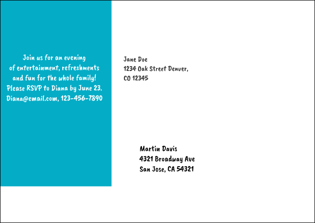 Thank You Frontliners Postcard Product Back