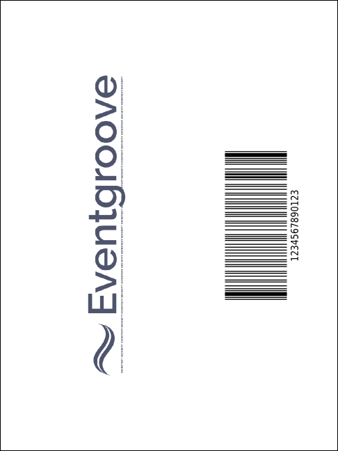 Red Economy Event Badge Product Back