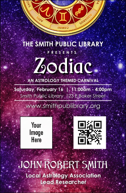 Astrology VIP Event Badge Small Product Front