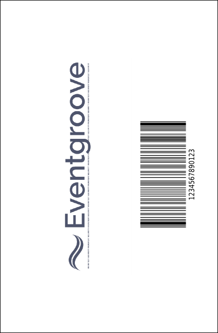 Autism Awareness VIP Event Badge Small Product Back