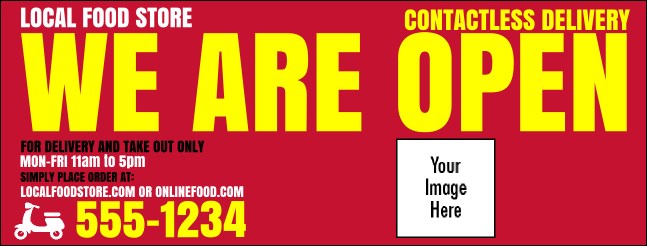 We Are Open Facebook Cover