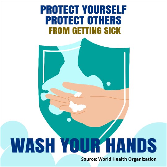 Wash Your Hands Instagram Post