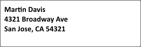 Address Labels