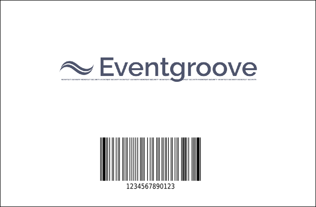 Chocolate VIP Event Badge Small Product Back