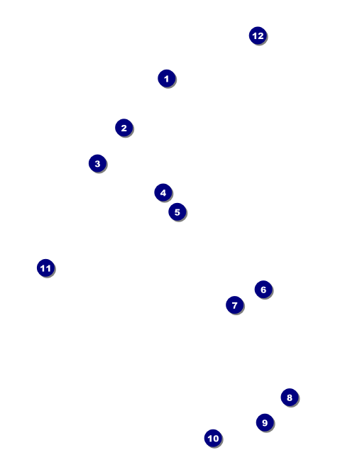 Comedy Retro Economy Event Badge Front Field Markers