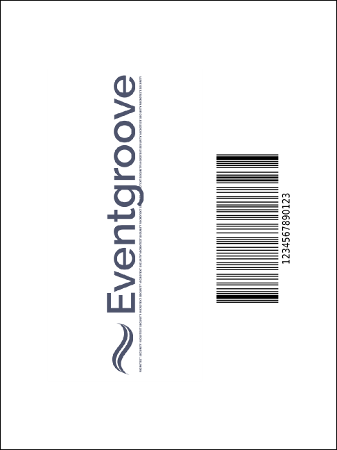 Curling Economy Event Badge Product Back
