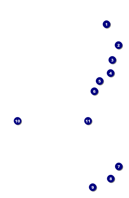 Dandelion VIP Event Badge Small Front Field Markers