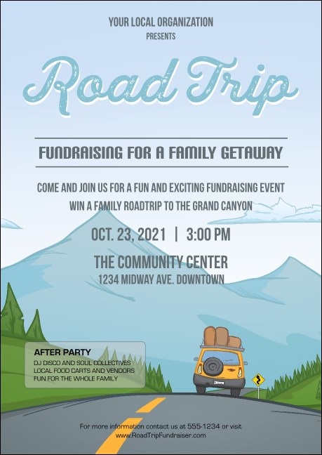 Road Trip Postcard