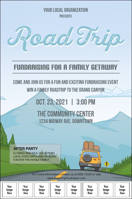 Road Trip Image Upload Poster