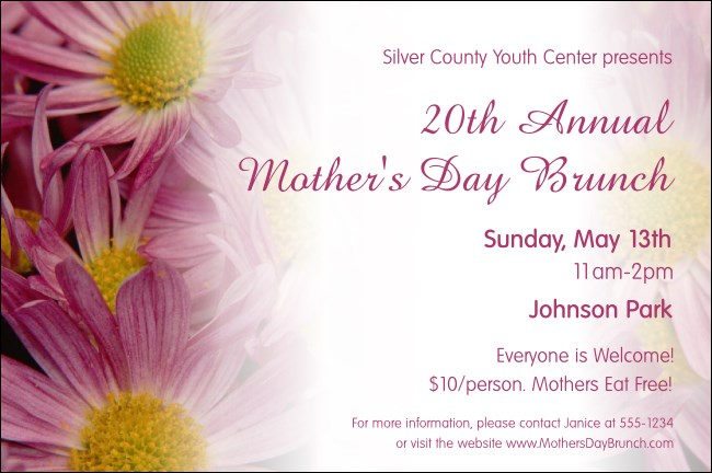 Pink Flowers Poster Product Front