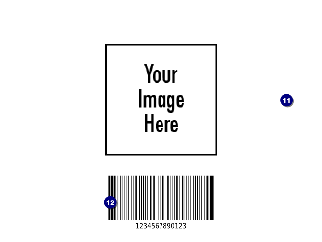 Denver Economy Event Badge Back Field Markers