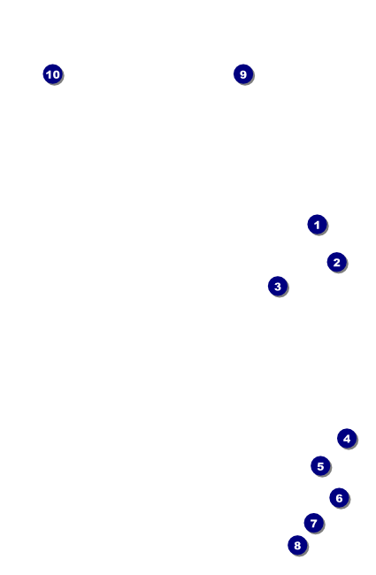 Denver VIP Event Badge Small Front Field Markers