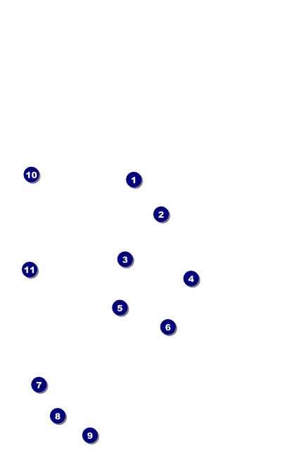 Detroit BW VIP Event Badge Small Front Field Markers