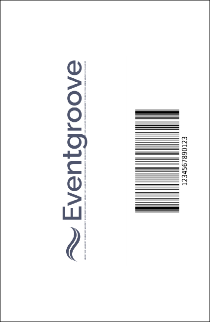 Earth Day Organic VIP Event Badge Small Product Back