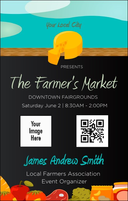 Farmer's Market VIP Event Badge Medium Product Front