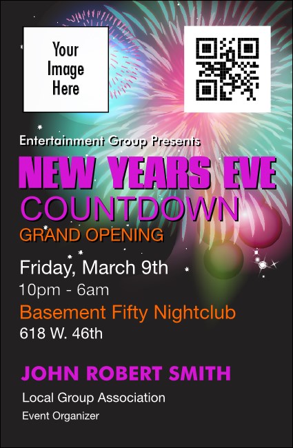 Fireworks VIP Event Badge Small