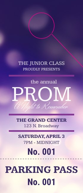 Abstract Lights Hang Tag