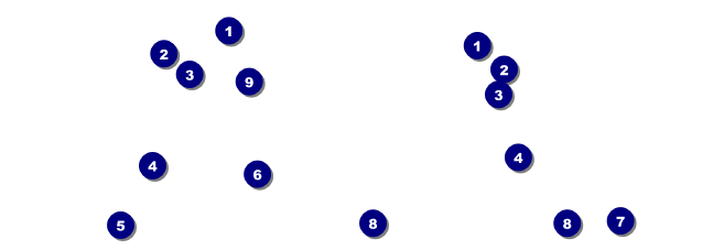 Red Geo Event Ticket Front Field Markers