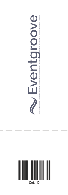 Versus Black Event Ticket Product Back