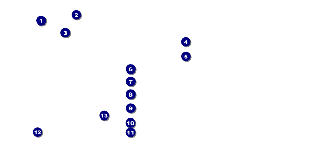 Vampire at Dusk Logo VIP Pass Front Field Markers