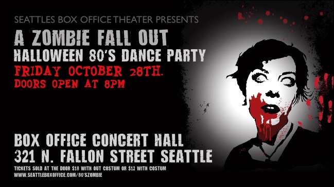 Zombie Woman Facebook Event Cover