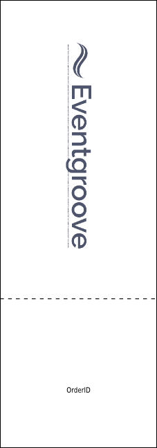 Snowflake Ornament Event Ticket Product Back