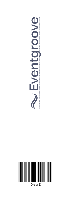 St. Patrick's Day Plaid Event Ticket Product Back