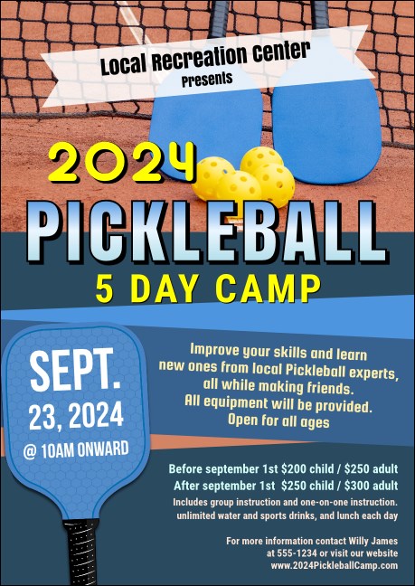 Pickleball Camp Postcard
