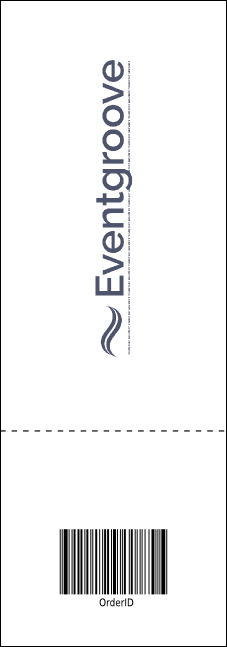 Casino Chips Event Ticket Product Back