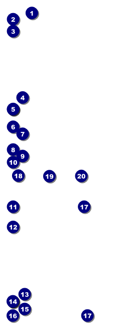 Philadelphia Rose Event Ticket Front Field Markers