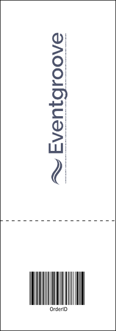Fundraising Thermometer Event Ticket Product Back