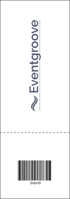 Cannabis Festival Event Ticket Product Back