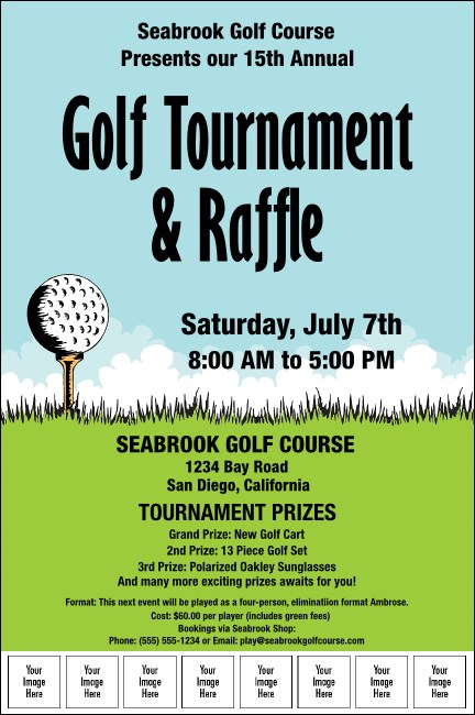Golf Image Poster